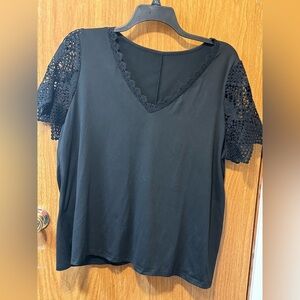SHEIN Black top 2X